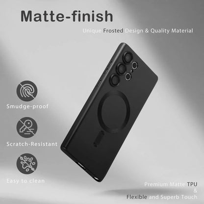 Funda Magnética Amzfield Para Samsung Galaxy S25 Ultra, N... Negro