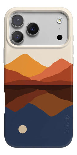 Funda Casely Para iPhone 17 Pro Opposites Attract | Day & Night Colorblock Mt.