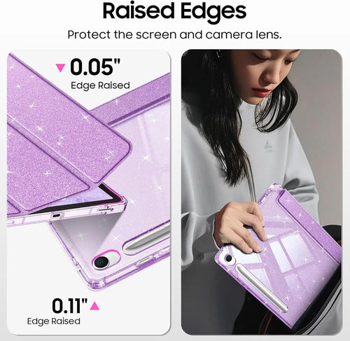 Funda Para Samsung Galaxy Tab S10 Fe/s9 Fe 5g 10 Agua Brillos