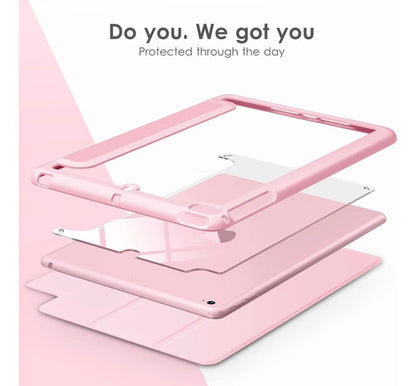 Funda Vikesi Para iPad Mini 1/2/3/4/5, Transparente, 7.9 ... Rosa