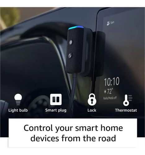 Asistente Alexa Para Automóviles - Modelo Más Reciente Color