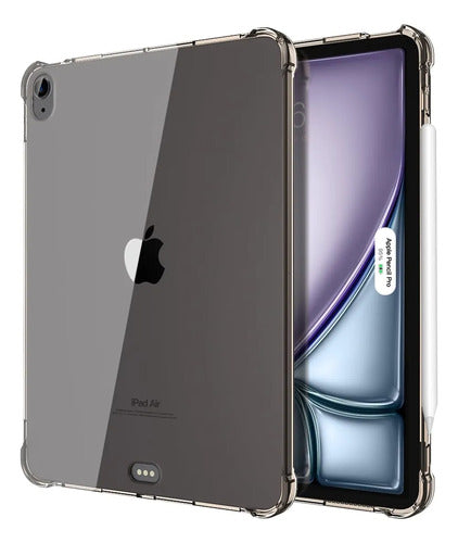 Funda Transparente Para iPad Air 11' (m2) 2024 Negro