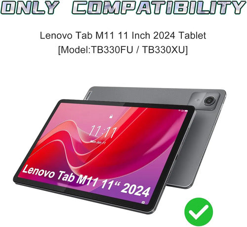 Funda Con Teclado Para Lenovo Tab M11 / K11 Lte 11 Pulgadas Morado