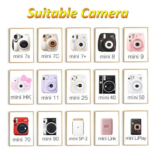 Fujifilm Instax Mini: Pack De 20 Películas Para Cámara Color