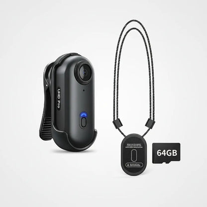 Cámara De Acción Sixmou I3 4k, Tamaño Mini, Montable Negro