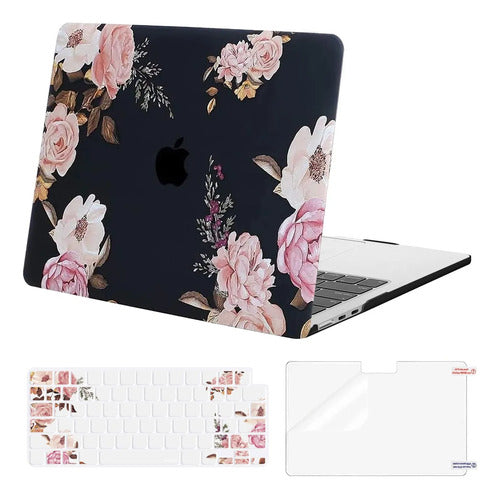 Funda Carcasa Para Macbook Air 13  M5 M4 M3 M2 2026-2022 Negro