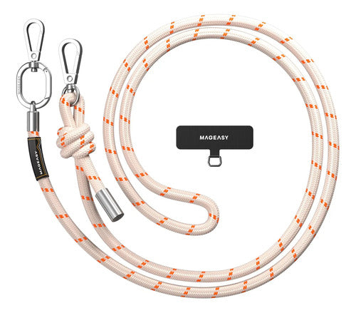 Cordón Ajustable Con Soporte Antirrobo Para iPhone