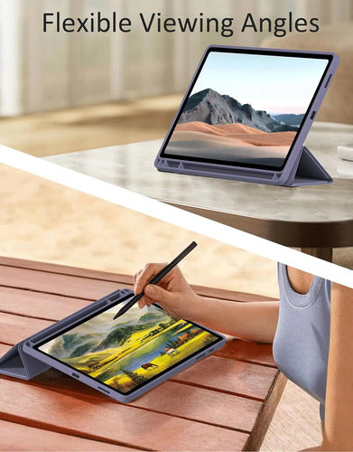 Funda Samsung Galaxy Tab S10lite, S10fe, S9fe 5g 10.9 , 11  Lila
