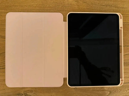Funda Para iPad (a16) De 2022 Y 2025 11' Y 10.9' Rosa Claro