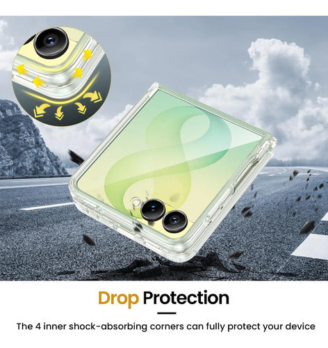 Funda Transparente Para Samsung Z Flip 8 Transparente