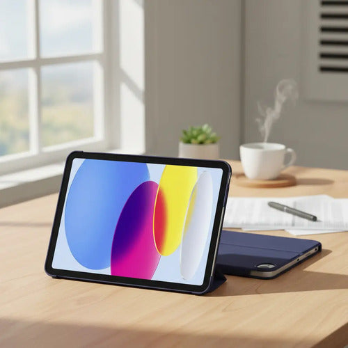 Funda Para iPad A16 10 (10.9 ) Y 11 Gen (2022-2025) Azul Oscuro