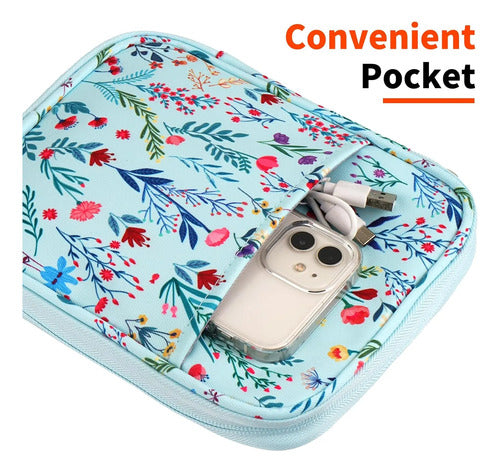 Funda Universal Para Kindle Floreado