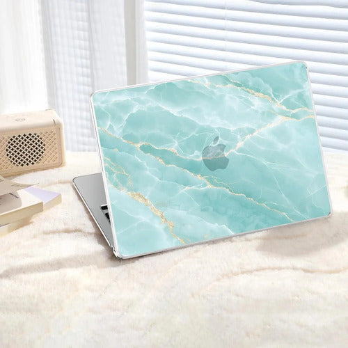 Funda G Jgoo Para Macbook Air Turquesa
