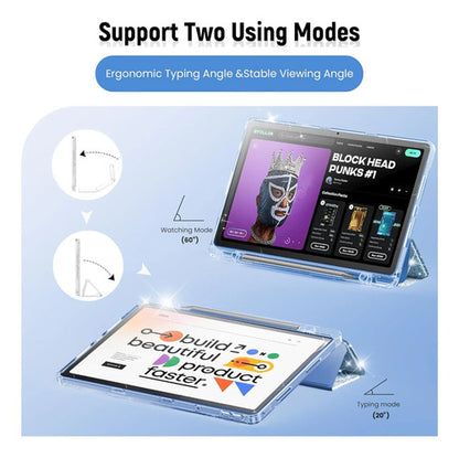 Funda Para Lenovo Idea Tab 11 Con Soporte Azul