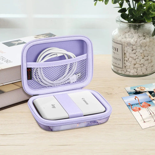 Estuche Funda Para Impresoras De Fotos Canon Ivy 2 Mini Lila