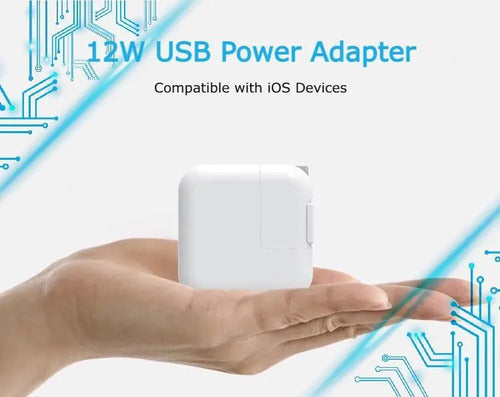 Cargador Para iPhone 12w Usb Adaptador De Pared Originial