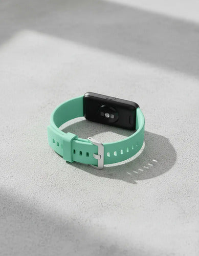 Correa Inf Compatible Con Huawei Watch Fit Silicona Azul Verde Claro