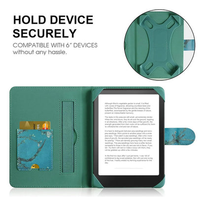 Funda Universal Para Kindle De 6 Pulgadas Floreado