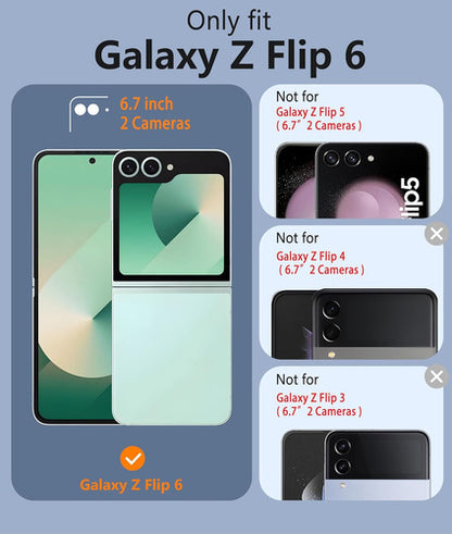 Funda Para Samsung Galaxy Z Flip 6 Negro