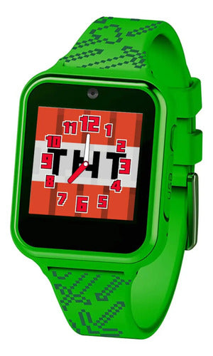 Reloj Inteligente Minecraft Para Niños Con Pantalla Táctil