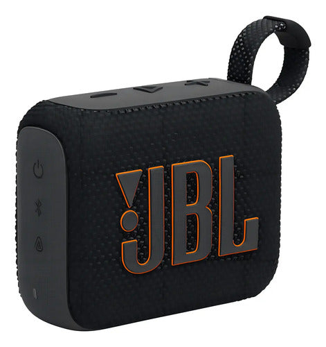 Altavoz Portátil Jbl Go4 Con Bluetooth Impermeable Negro Negro