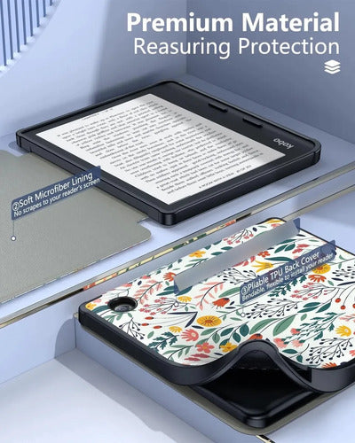 Funda Moko Para Kobo Libra Color Verde