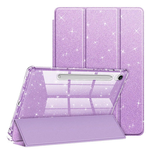 Funda Para Samsung Galaxy Tab S10 Lite/s10 Fe/s9 Lavanda
