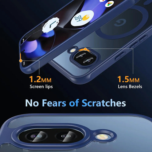Funda Magnética Para Google Pixel 9a Azul