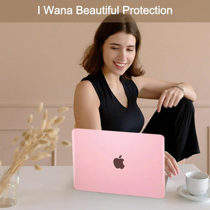 Funda Protectora Para Macbook Air 13.6  M2-m4 2022-2025 Rosa
