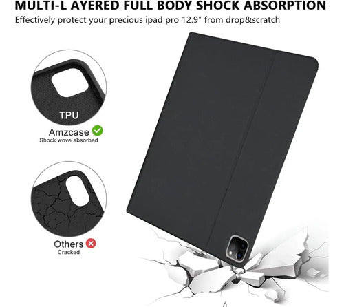 Funda Con Teclado Para iPad Pro M3 11  Negro