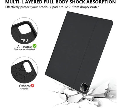 Funda Con Teclado Para iPad Pro M3 11  Negro
