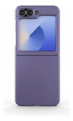 Funda Para Samsung Galaxy Z Flip 6 Y Z Flip 7 Fe Lila