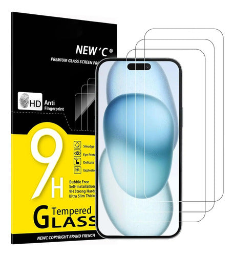 Protector De Pantalla Ultra-resistente Para iPhone 15