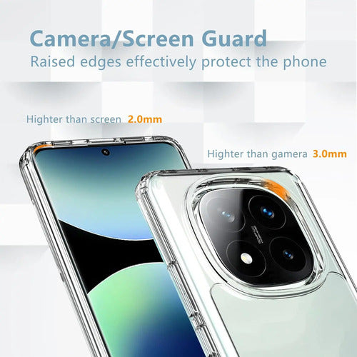 Funda Para Redmi Note 14 Pro/pro+ 5g Y Poco X7 5g Transparente