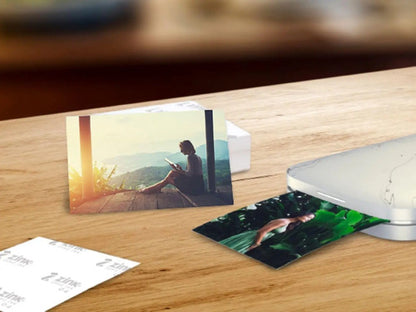 Papel Fotográfico Adhesivo Hp Sprocket Zink Blanco