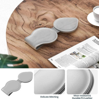 Soporte Magnético Para Gafas De Sol Para Visera De Auto Gris