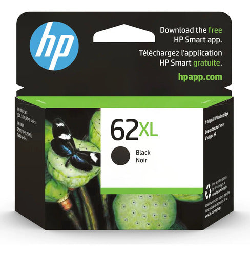 Cartucho De Tinta Hp 62xl Negro - Rendimiento Superior