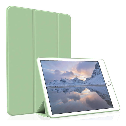 Funda Para iPad 6 Y 5 Generacion De 9.7 Pulgadas Verde Lima