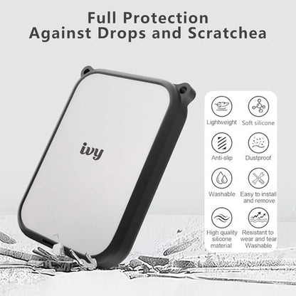 Funda De Silicona Para Impresora De Fotos Canon Ivy 2 Mini Negro