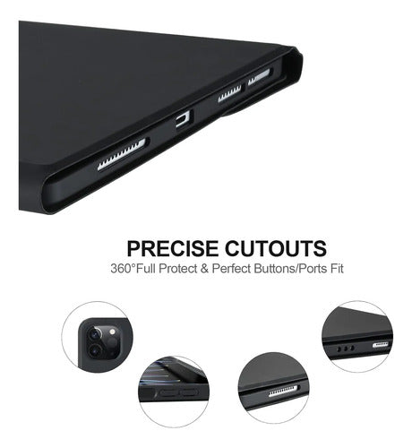 Funda Con Teclado Para iPad Pro M3 11  Negro
