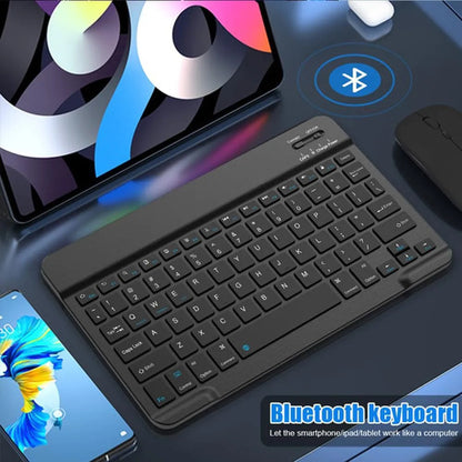 Teclado Bluetooth Inalambrico Para Tablets Negro