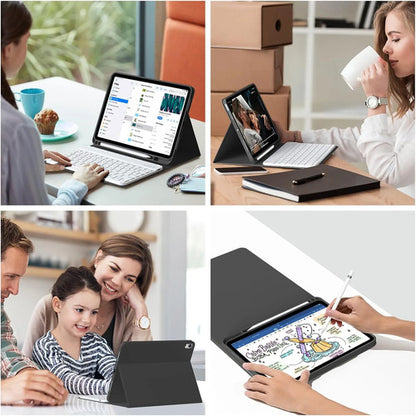 Funda Con Teclado iPad De 10a/11a Gen. 11/10.9 PuLG, A16 Negro
