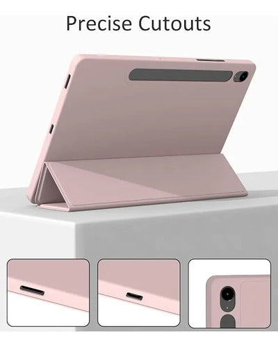 Funda Para Galaxy Tab S10 Lite/s10 Fe/s9 Fe 10.9 ... Rosa Claro