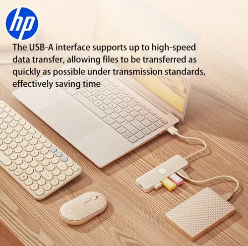 Hp Usb 5 En 1 El Hub Para Dispositivos Móviles Negro