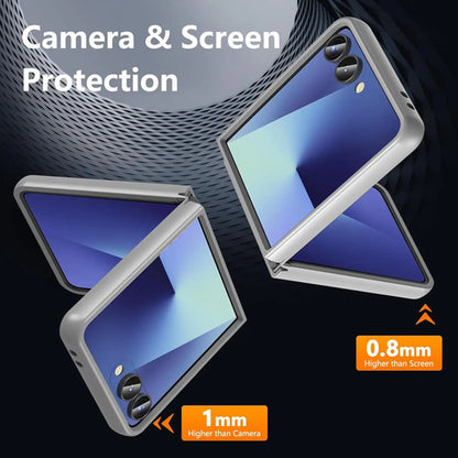Funda Magnética Para Samsung Galaxy Z Flip 7 Gris