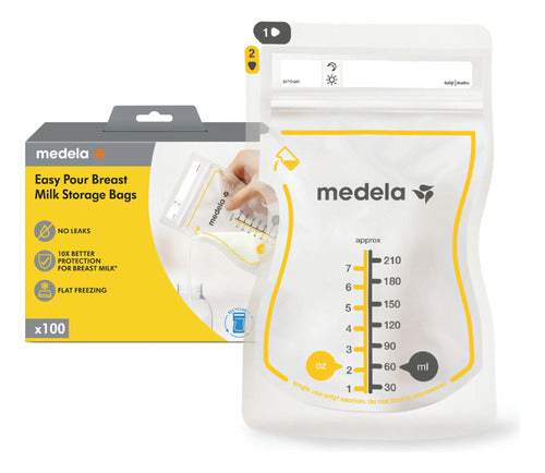 Bolsas Almacenamiento Leche Materna Medela Easy Pour