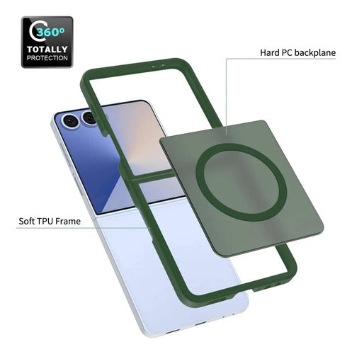 Funda Samsung Galaxy Z Flip7 2025 Compatible Con Magsafe