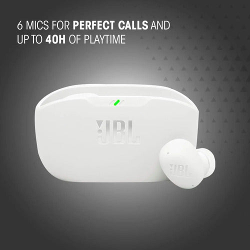 Jbl Vibe Buds 2 - Auriculares Inalámbricos Con Cancelació... Blanco
