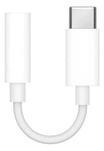 Adaptador Original Usb-c A 3.5mm Para Auriculares Apple White