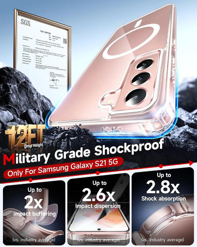 Funda Para Galaxy S21 Clear Liso